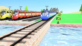 Thomas the Train and Rails 3D Railroad Crossing Animation