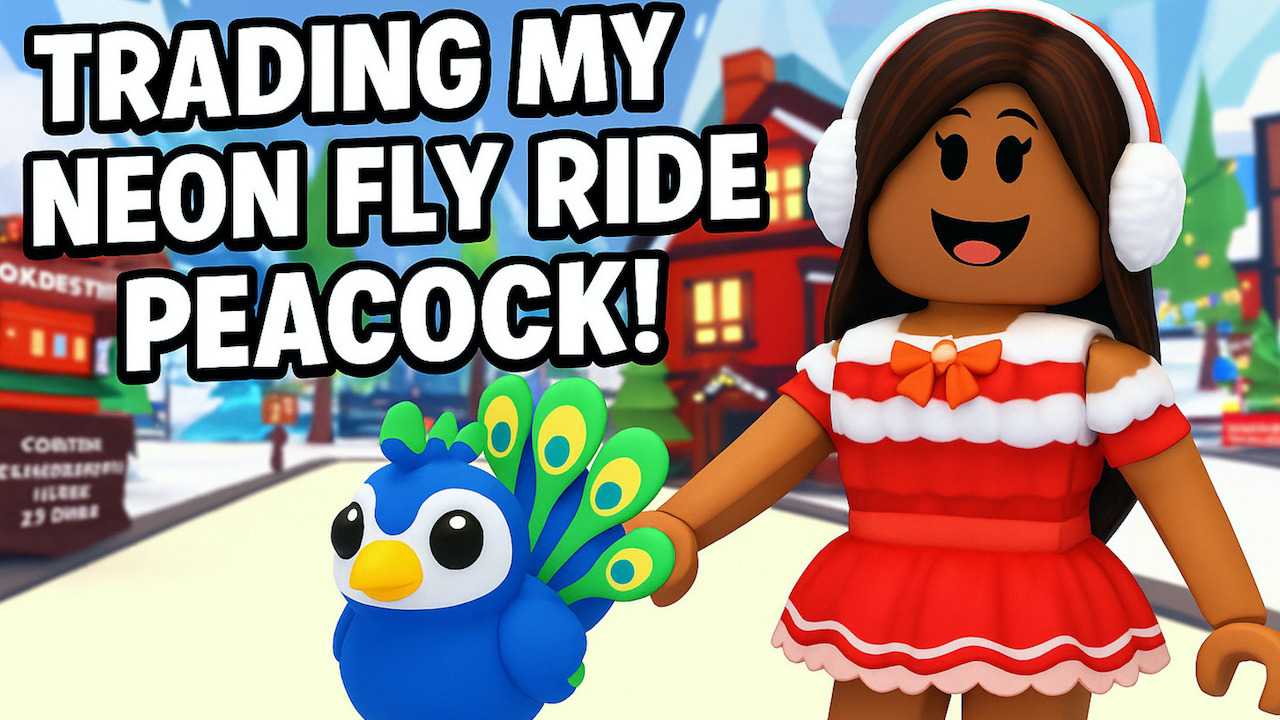 Trading My Neon Fly Ride Peacock!