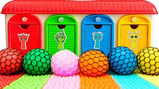 Satisfying Garage ASMR | Oddly Making 6 Funny Squishing Clay