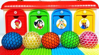 Toddler Learning: Colors & Shapes | Count 1–10 with Surprise Color Balls