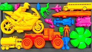 Wash the Colors Off! Learn Colors with Toys
