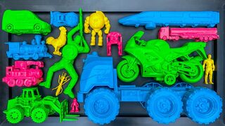 Learn Colors with Magic Toy Wash