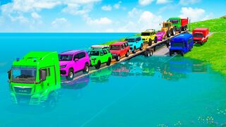 Rainbow Cars Crazy Crash Adventure
