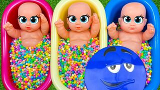 Learn Colors for Kids with Baby Dolls | Colorful Toy Adventure
