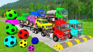 Colorful Cars Mega Crash – Extreme Vehicle Destruction