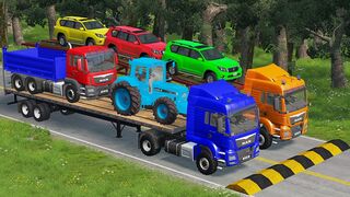 Colorful Cars Crash & Destruction – Crazy Car Challenge