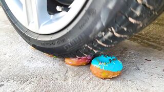Crushing Crunchy & Soft Things by Car! EXPERIMENT CAR vs Billiard Balls