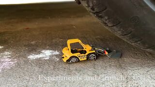 Crushing Crunchy & Soft Things by Car! ASMR EXPERIMENT CAR VS M&M ICECREAM TOY