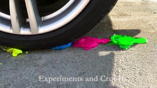 Crushing Crunchy & Soft Things by Car! EXPERIMENT CAR vs HULK