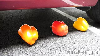 Crushing Crunchy & Soft Things by Car! - EXPERIMENT Orbeez vs Car
