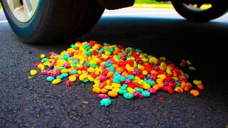 Crushing Crunchy & Soft Things by Car! - EXPERIMENT Cereal vs Car