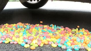 Crushing Crunchy & Soft Things by Car! - EXPERIMENT Icing vs Car
