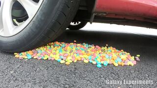 Crushing Crunchy & Soft Things by Car! - EXPERIMENT Whoppers Candy vs Car