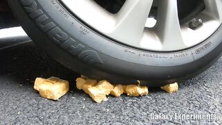 Crushing Crunchy & Soft Things by Car! - EXPERIMENT Plastic Bowls vs Car