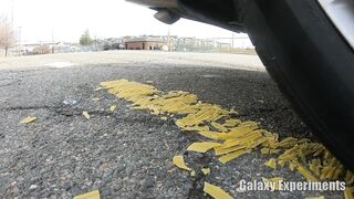 Crushing Crunchy & Soft Things by Car! - EXPERIMENT Rockets vs Car