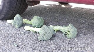 Crushing Crunchy & Soft Things by Car! - EXPERIMENT Marshmallows vs Car