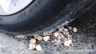 Crushing Crunchy & Soft Things by Car! - Half-Pound Reese's vs Car