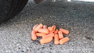 Crushing Crunchy & Soft Things by Car! - Most Satisfying Car Crushing Video Ever