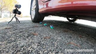 Crushing Crunchy & Soft Things by Car! - 100 Eggs vs Car