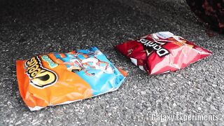 Crushing Crunchy & Soft Things by Car! - EXPERIMENT Coca-Cola and Mentos vs Car