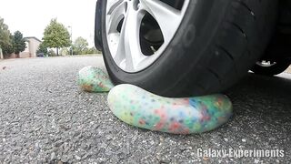 Crushing Crunchy & Soft Things by Car! EXPERIMENT 10000 Orbeez vs Car