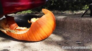 Crushing Crunchy & Soft Things by Car! - Car vs Pumpkin