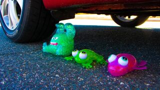 Crushing Crunchy & Soft Things by Car! - Orbeez Toys vs Car