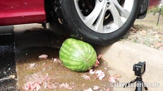 Crushing Crunchy & Soft Things by Car! - Watermelons vs Car