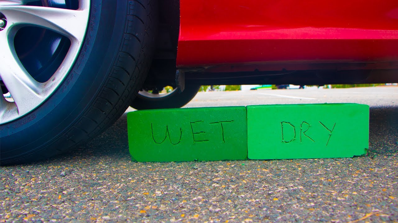 EXPERIMENT Floral Foam vs Car