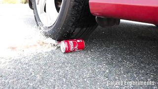 Crushing Crunchy & Soft Things by Car! - Coke vs Car