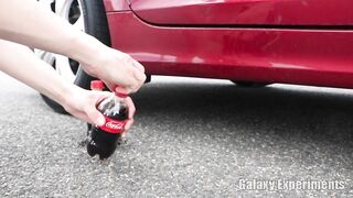 Crushing Crunchy & Soft Things by Car! - Coke + Balloons vs Car