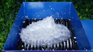Crushing Crunchy and Soft Things by Shredder! - Stress Balls, Styrofoam, Bubble Wrap and more! ASMR