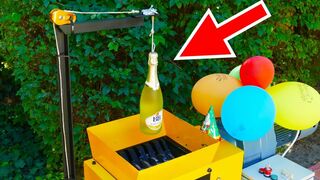 SHREDDING CHAMPAGNE! 1 MILLION SUBSCRIBERS SPECIAL | GOJZER