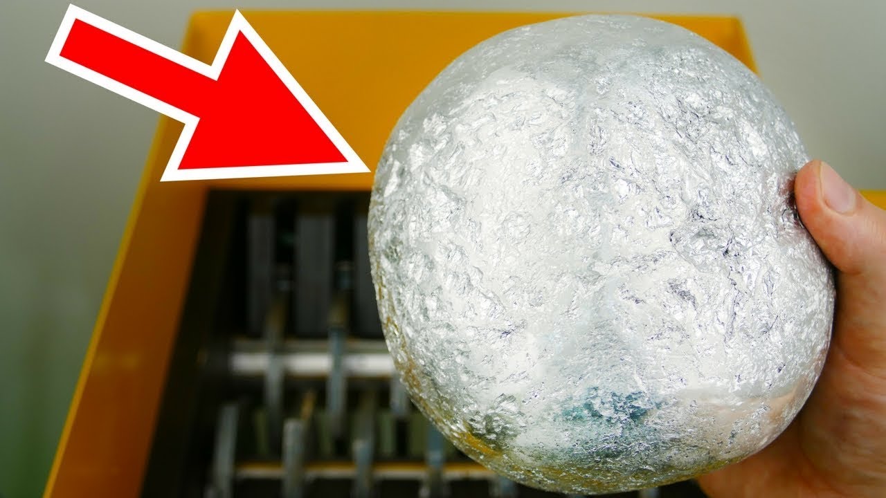 SHREDDING MIRRORPOLISHED JAPANESE FOIL BALL
