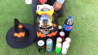 Mirinda Mix-it, Diet Coke, Different Fanta, Coca Cola Monater Halloween vs Mentos Underground