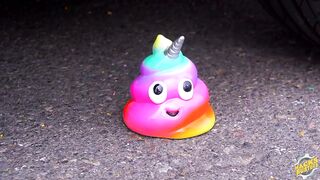 Crushing Crunchy & Soft Things by Car! EXPERIMENT: Car vs M&M'S, Candy toys Mirinda Orbeez