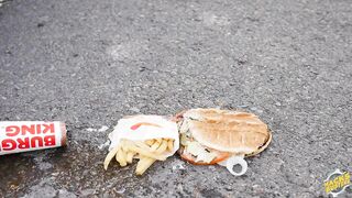 Crushing Crunchy & Soft Things by Car! EXPERIMENT: Car vs Coca Cola, Candy Toys Balloons