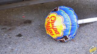 Crushing Crunchy & Soft Things by Car! - EXPERIMENT: CAR vs COCA COLA BALLOONS