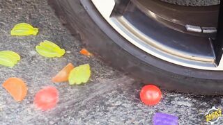 Crushing Crunchy & Soft Things by Car! - EXPERIMENT: COCA COLA vs CAR vs FOOD