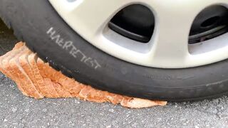 Crushing Crunchy & Soft Things by Car! EXPERIMENT  Car vs A lot of Sparklers vs Watermelon