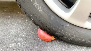 Crushing Crunchy & Soft Things by Car! EXPERIMENT: Car vs Coca Cola, Fanta, Mirinda Balloons 5