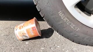 Crushing Crunchy & Soft Things by Car! EXPERIMENT: Car vs Pumpkin 2