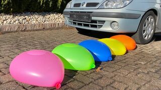 EXPERIMENT: CAR VS BALLOONS