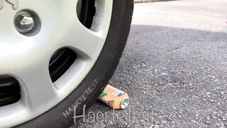 EXPERIMENT: Car vs CANDY - Crushing Crunchy & Soft Things by Car!