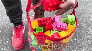 EXPERIMENT: Car vs Lego - Crushing Crunchy & Soft Things by Car!