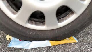 EXPERIMENT: WATERMELON 2 VS CAR - Crushing Crunchy & Soft Things by Car!