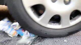 Crushing Crunchy & Soft Things by Car! Satisfying videos