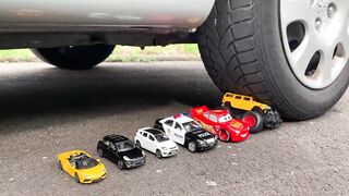 Crushing Crunchy & Soft Things by Car! EXPERIMENT: CARS AND TOYS VS CAR -