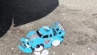 EXPERIMENT: SOCCER BALL VS CAR - Crushing Crunchy & Soft Things by Car!