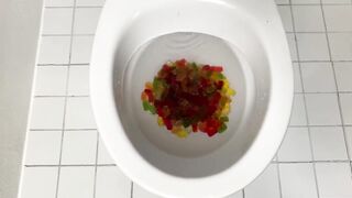 Will it Flush? - Gummy Bears